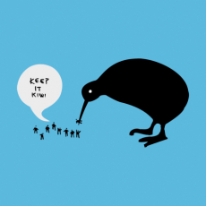 Potisk 239 - KEEP IT KIWI