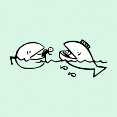 Potisk 385 - FISH TAXI