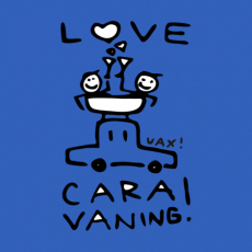 Potisk 1026 - LOVE CARA VANING