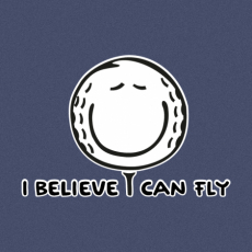 Potisk 1070 - I BELIEVE I CAN FLY