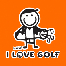 Design 1107 - I LOVE GOLF