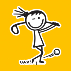 Potisk 1108 - GOLF GIRL