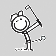 Potisk 1109 - GOLF BOY