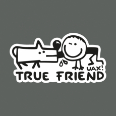 Potisk 1123 - TRUE FRIEND