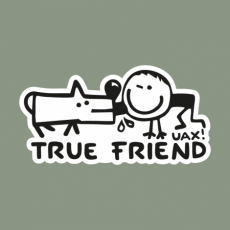 Potisk 1123 - TRUE FRIEND