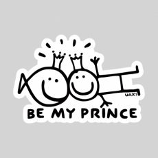 Potisk 1127 - BE MY PRINCE