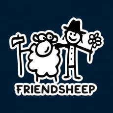 Potisk 1205 - FRIENDSHEEP