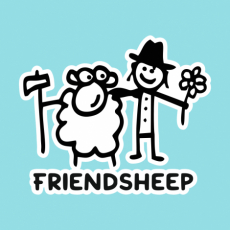 Potisk 1205 - FRIENDSHEEP