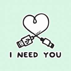 Potisk 1206 - I NEED YOU 2