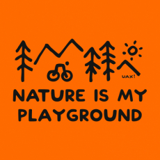 Potisk 1223 - NATURE IS MY PLAYGROUND