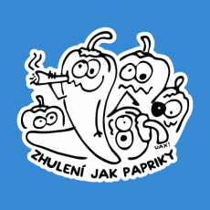 Potisk 1245 - ZHULENÍ JAK PAPRIKY
