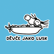 Potisk 1257 - DĚVČE JAKO LUSK