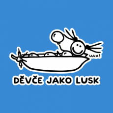 Potisk 1257 - DĚVČE JAKO LUSK