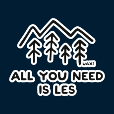 Potisk 1279 - ALL YOU NEED IS LES