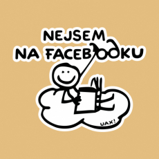 Potisk 1282 - NEJSEM NA FACEBOOKU