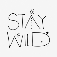 Potisk 1337 - STAY WILD