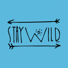 Potisk 1338 - STAY WILD 2