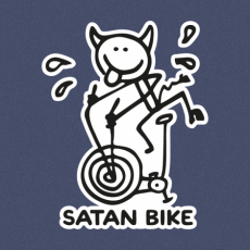 Potisk 5168 - SATAN BIKE