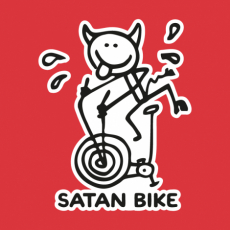 Potisk 5168 - SATAN BIKE