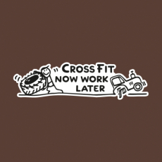 Potisk 5177 - CROSSFIT WORK NOW LEATER