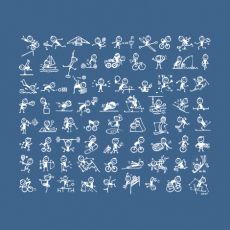 Potisk 1253 - SPORT MIX