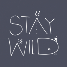 Potisk 1337 - STAY WILD