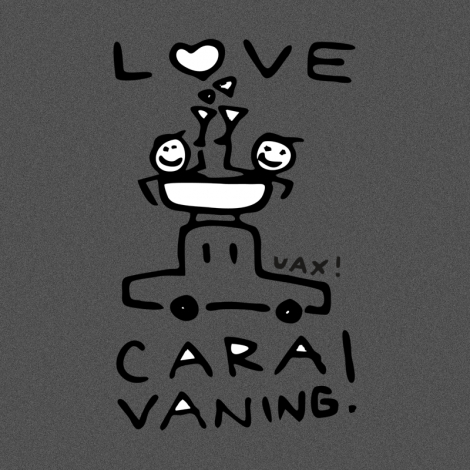 Potisk 1026 - LOVE CARA VANING