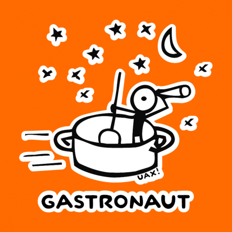 Potisk 1058 - GASTRONAUT