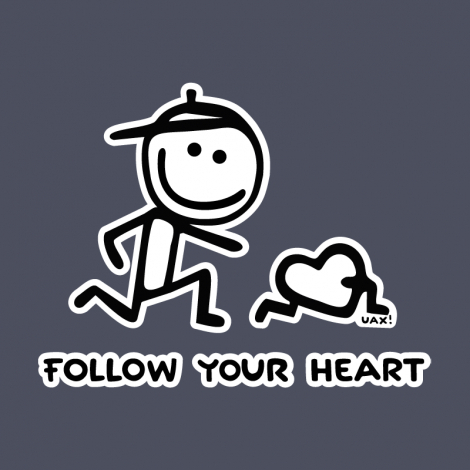 Potisk 1063 - FOLOW YOUR HEART