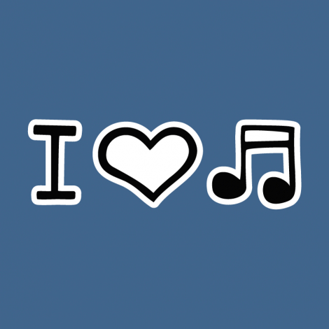 Design 1067 - I LOVE MUSIC