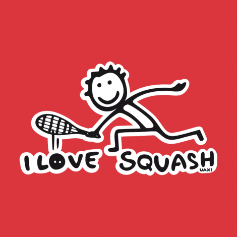 Potisk 1091 - I LOVE SQUASH