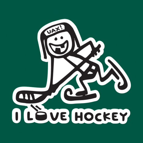 Potisk 1100 - I LOVE HOCKEY