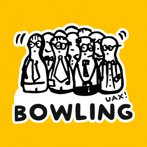 Potisk 1104 - BOWLING 2