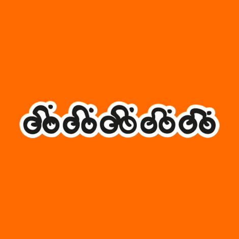 Potisk 1170 - CYCLISTS