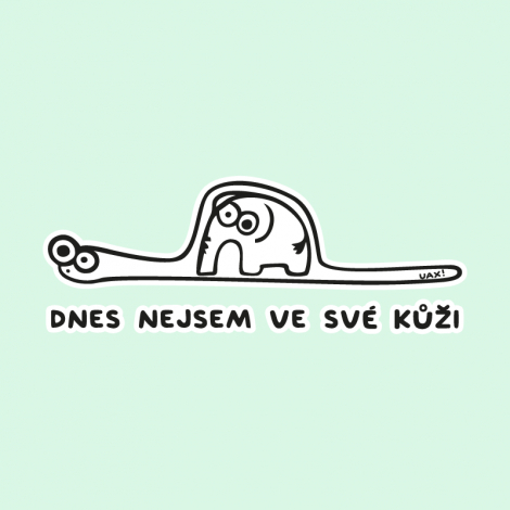 Potisk 1187 - NEJSEM VE SVÉ KŮŽI