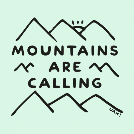 Design 1204 - MOUNTAINS ARE CALLING