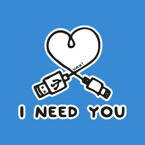 Potisk 1206 - I NEED YOU 2