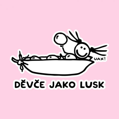 Potisk 1257 - DĚVČE JAKO LUSK