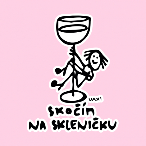 Design 1384 - SKOČÍM NA SKLENIČKU