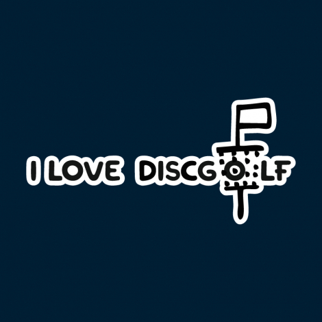 Design 5150 - I LOVE DISCGOLF