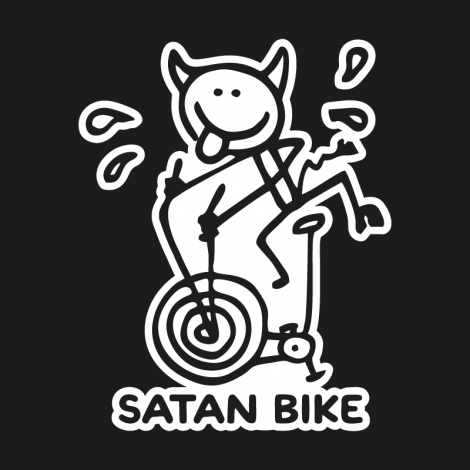 Potisk 5168 - SATAN BIKE