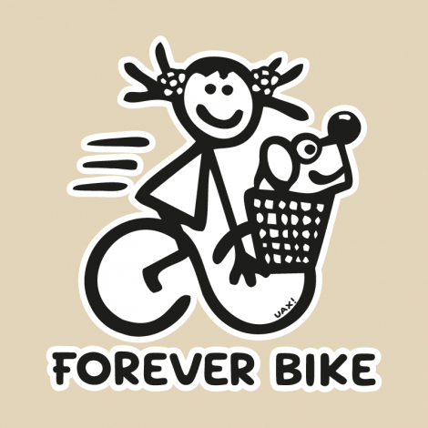 Potisk 5195 - FOREVER BIKE GIRL