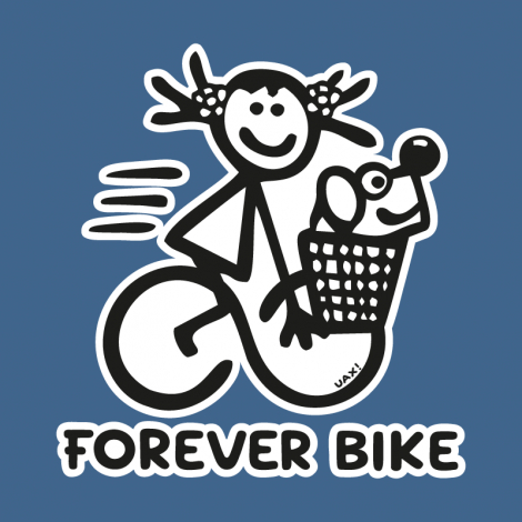 Potisk 5195 - FOREVER BIKE GIRL