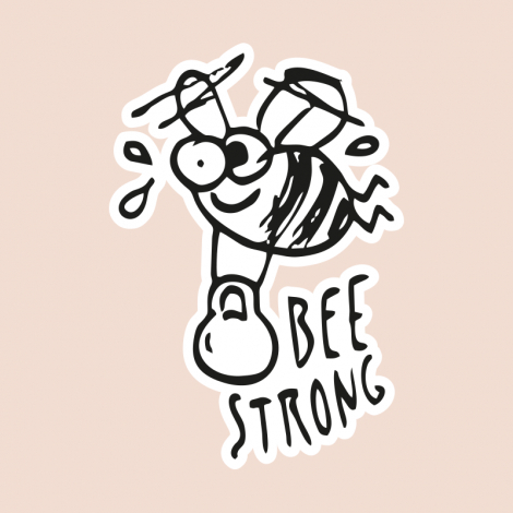 Potisk 5245 - BEE STRONG