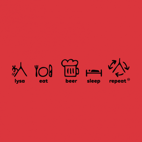 Design 5248 - LYSA EAT BEER SLEEP REPEAT