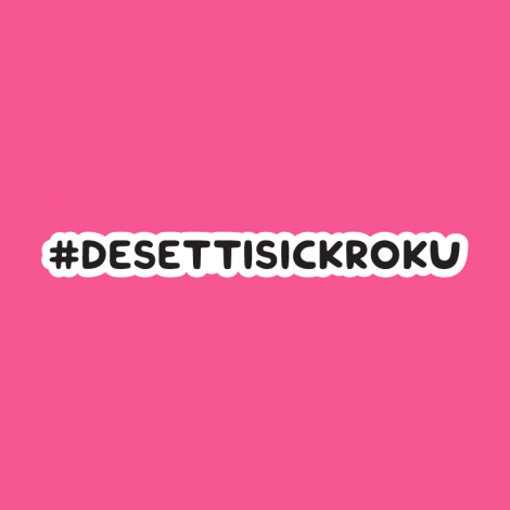 Design 5322 - DESET TISÍC KROKŮ HASHTAG