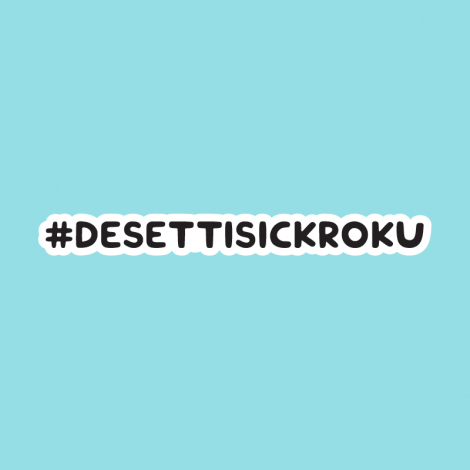 Potisk 5322 - DESET TISÍC KROKŮ HASHTAG