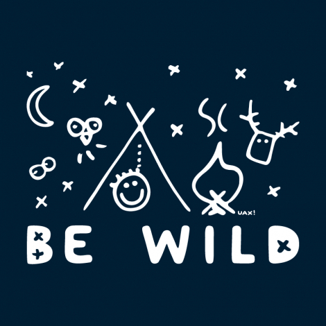 Potisk 1174 - BE WILD