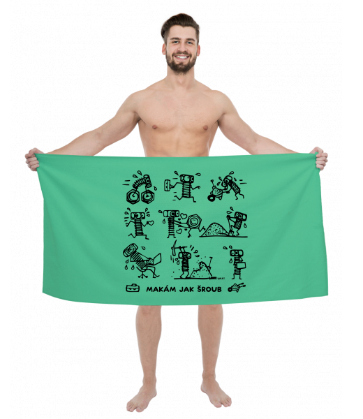 PRINTED BIG TOWELS