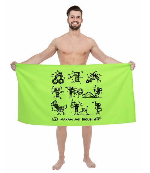 PRINTED BIG TOWELS